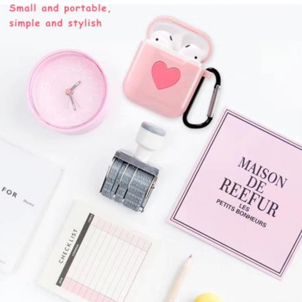 ❤️NEW Apple Airpods Soft Protective Case W/Hook - Picture 4 of 8